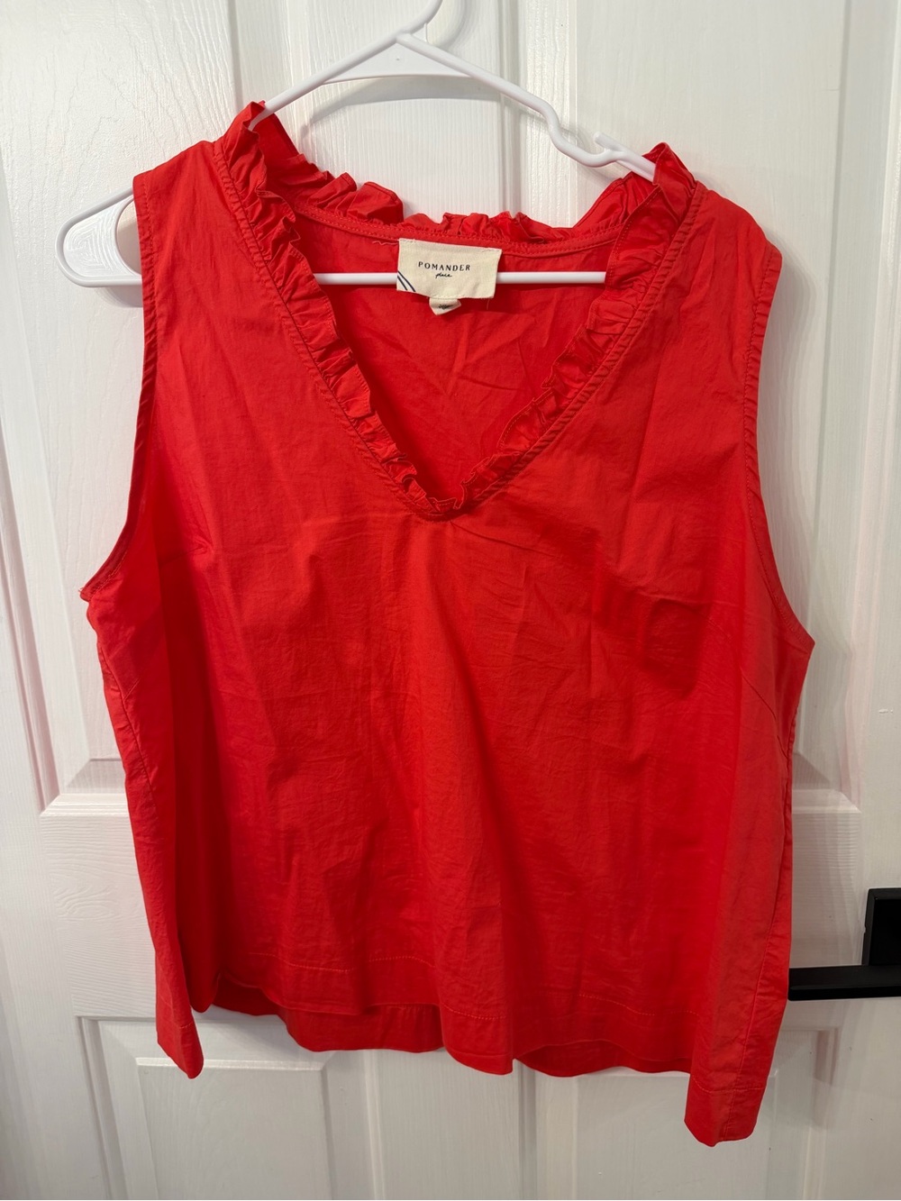 Tuckernuck Pomander Place Ruffle V-Neck Sleeveless Top